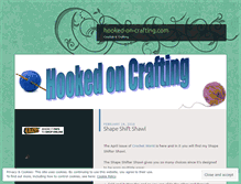 Tablet Screenshot of hooked-on-crafting.com